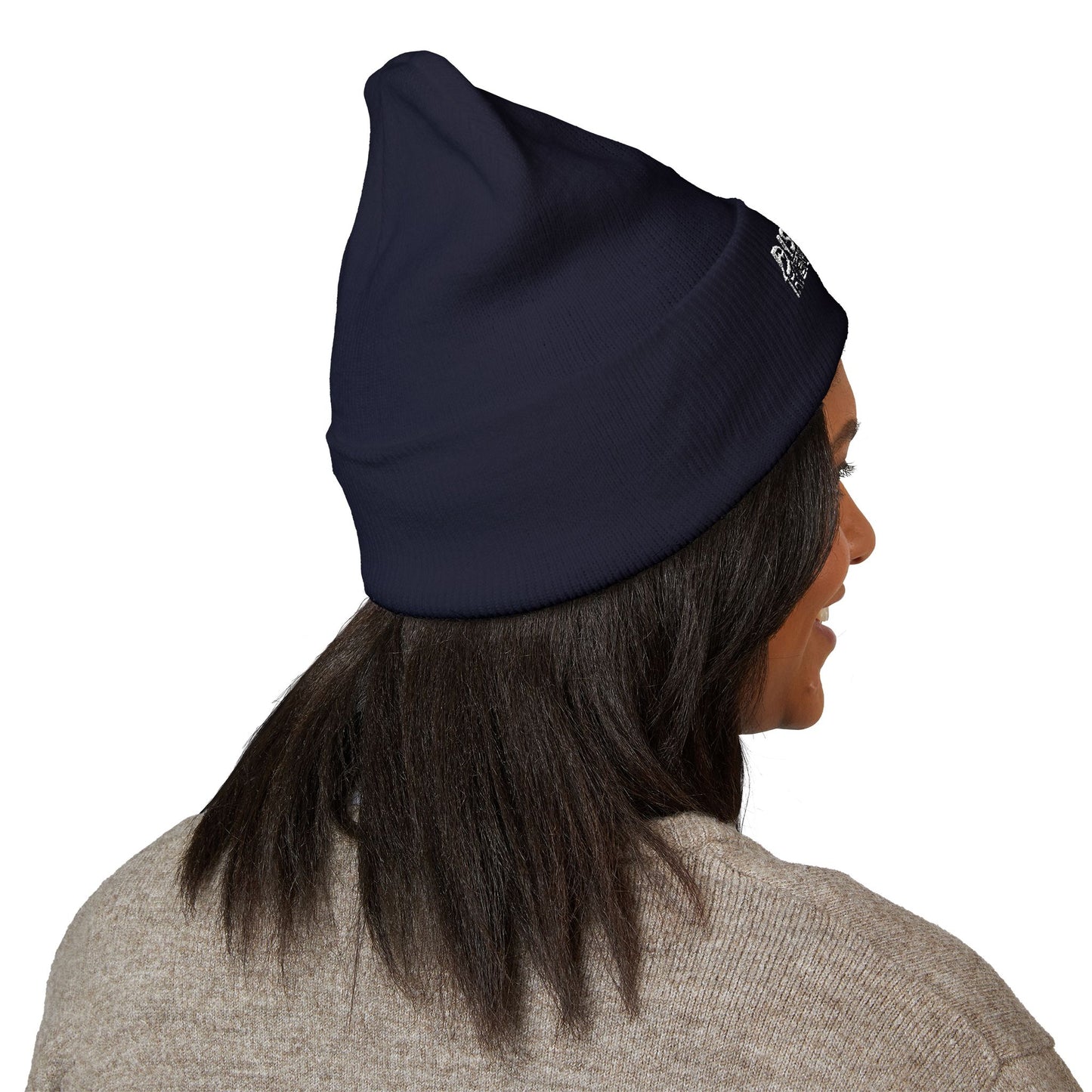 Embroidered Cuffed Beanie — "Discovery Renovations LLC" Logo