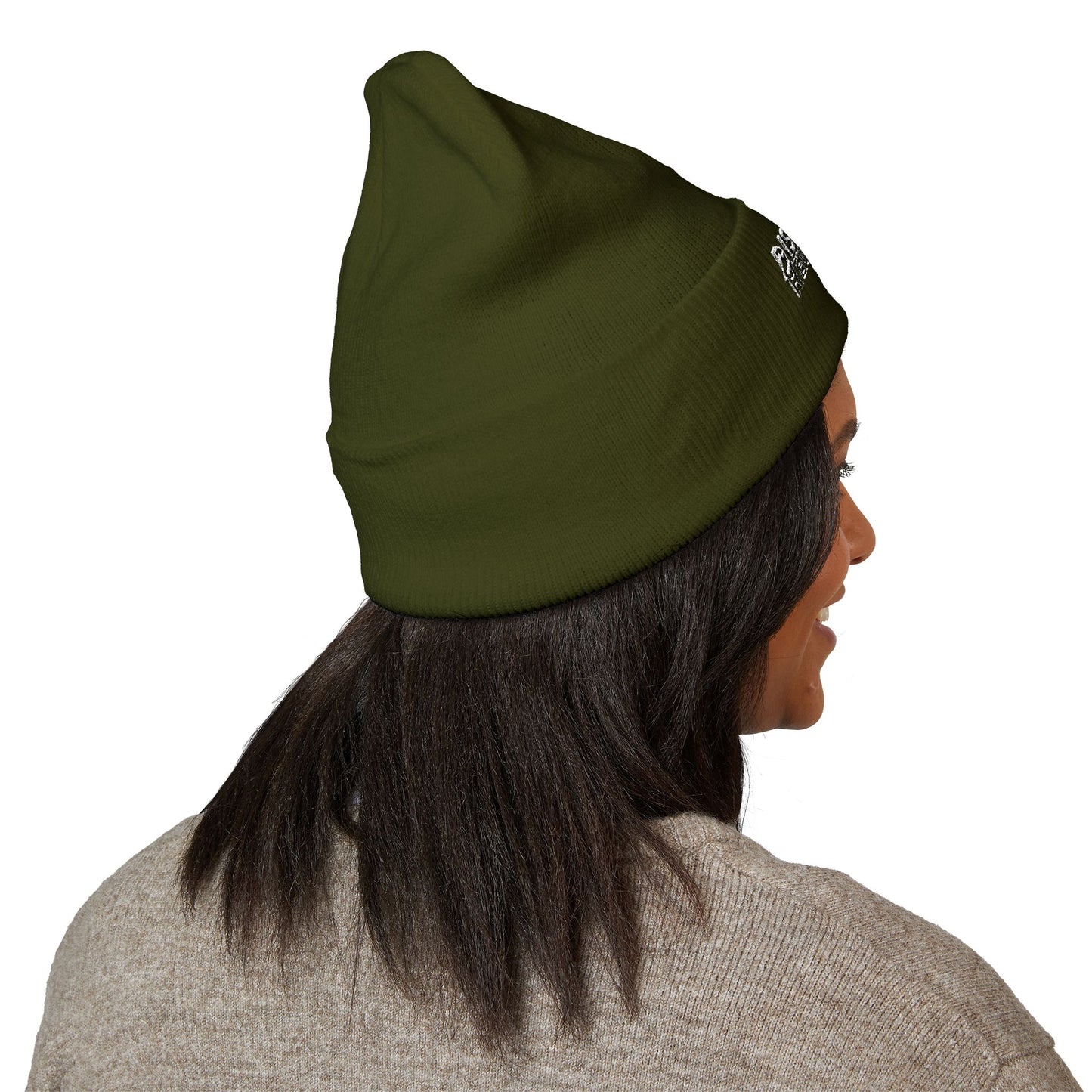 Embroidered Cuffed Beanie — "Discovery Renovations LLC" Logo